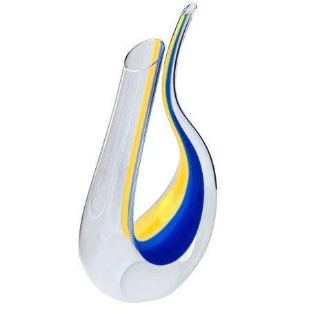 Riedel Amadeo Vinkaraff, gul/blå | Dukning & Servering > Kannor och Karaffer > Vinkaraff | Bagaren och Kocken