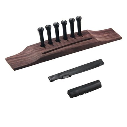 6 Strenger Akustisk Gitar Trebro Pins Sadel/Mutter, Musikk Instrument Tilbehør