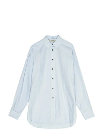 REMAIN Birger Christensen | Oversize Pintuck Shirt | 36