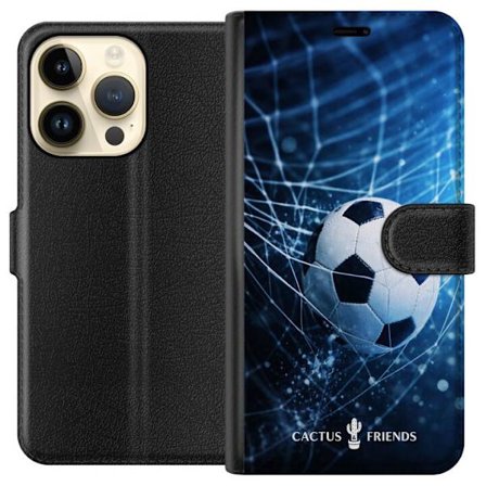 Kompatibel Tegnebogsetui til Apple Apple iPhone 15 Pro Cactus and Friends – GoalRush