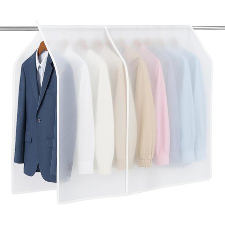 4 stk. klesstativtrekk Støvtett hengende klesposeorganisering
