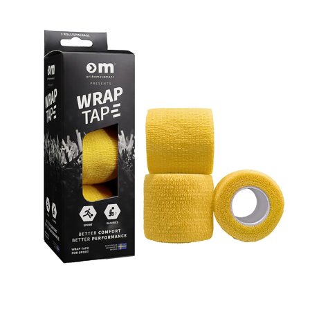 Ortho Movement Wrap Tape Gul, Medicin & Pleje, Støttebind, Sportstape