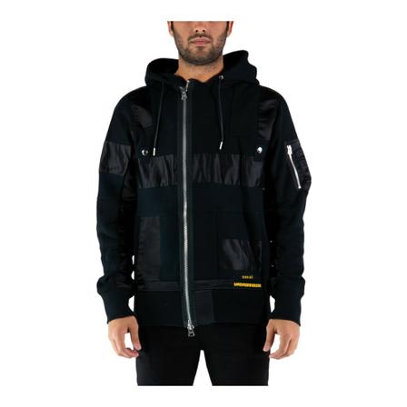 Sacai Felpa Hank Willis Thomas Sponge Sweat Hoodie Sort, Herre
