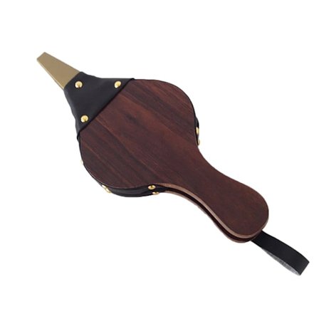 Pejs Blæsebælg 30.5x12.5cm Træ Udendørs Madlavning Blæser til Camping