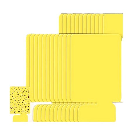 24 stk. indendørs fluefælde refill lim-kort, ikke-flyvende insektfanger, dobbeltsidet klæbrig tr