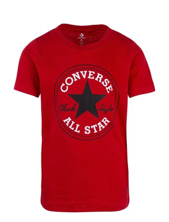 Te-S/S Tee Red Converse