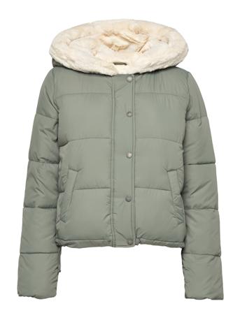 Hco. Girls Outerwear Khaki Hollister