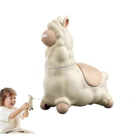 Sylkevä Laama Vesilelu, Alpakka Interaktiivinen Vesisuihku, Hauska Eläin Ruiskulelu Vesisprinkleri Lapsille [DB]