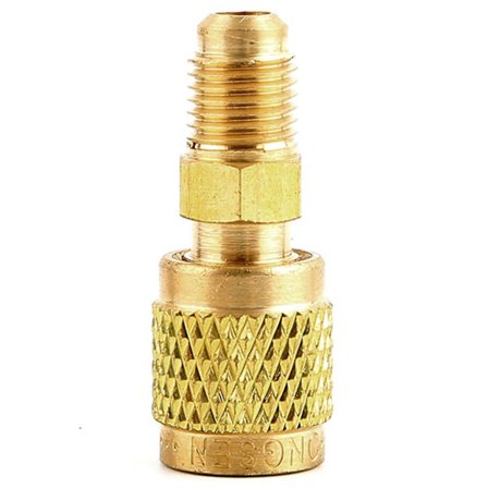 Sovitinkaapel Letkuliitin R22 R134a R32 R410a Koko 1/4 Tuumaa