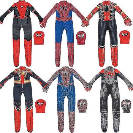 Flash# Spider-man Bodysuit Suit Myers Cos Suit Expedition Animasjon Cosplay kostyme for barn Z X