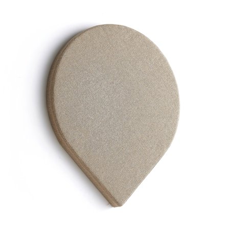 Akustikpaneel POLY, 800x800x56 mm, Wandmontage, beige