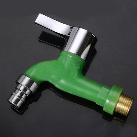 2stk Vaskemaskin Kran Kran GRØNN