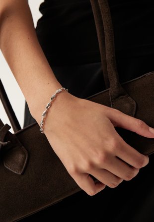 Pilgrim - Eliyah Bracelet -plated - Silver - Kläder - - Bubbleroom