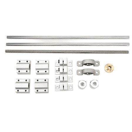 Högkvalitativ 3D-skrivare trapetsgängad skruv set linjär rörelse mekanisk optisk