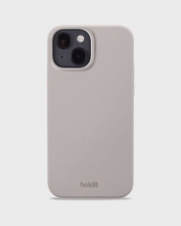 HOLDIT Silicone Case iPhone Taupe 15, Tøj & Bolig, Elektronik, Telefon & Mobiltilbehør