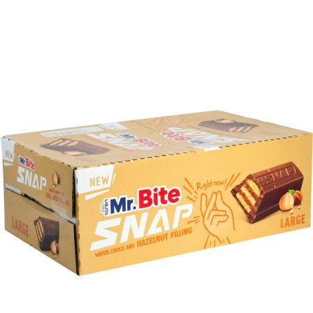 MR BITE Godis Hasselnöt 35gx24st - Lyreco - Kök och servering - Ätbart - Godis och choklad