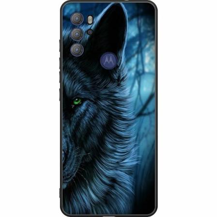 Motorola Moto G60s Svart Skal Wolf / Varg