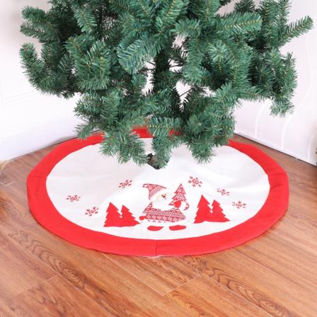 Juldekorationer Julgranskjol Julgranskjol Broderad julgranskjol av hög kvalitet