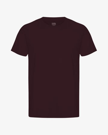 Classic Organic Tee - Oxblood Red - Male - S