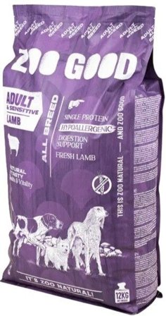 Zoo Good Lamb Adult All Breed 12 kg