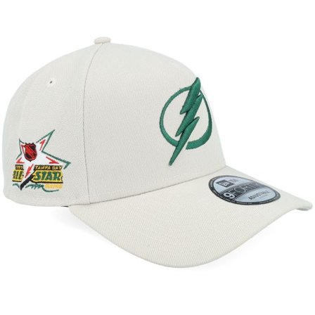 New Era - Beige adjustable Keps - Hatstore Exclusive x All Star Game 9FORTY Tamlig Stone A-Frame Adjustable @ Hatstore