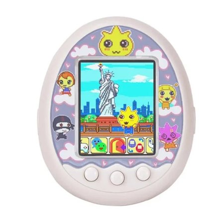Värinäyttö Tamagotchi Virtual Pet Game - Interaktiivinen taskulelu lapsille ja tytöille