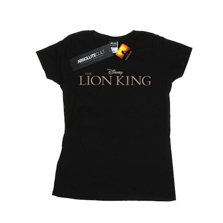 Disney Dam/Dam The Lion King Filmlogotyp Bomull T-shirt L