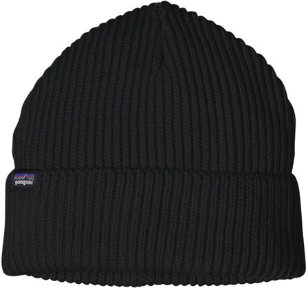 Patagonia Fishermans Rolled Beanie Black