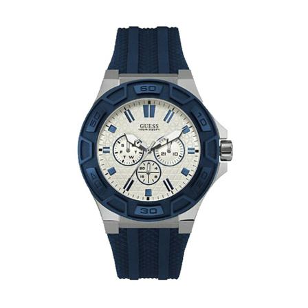 Guess, Watch W0674G4 Blauw, Heren, Maat:ONE Size