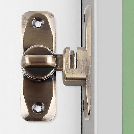 90/180 Graders Dørlåsspenne, Rettvinkelspenne, Dørspenne, Bolt Låvedørslås, Skyvedørslås, Skaplås