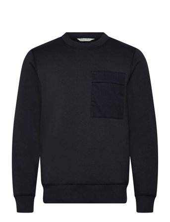 Cfvidar Viscose Sweat W.contrast Po Black Casual Friday