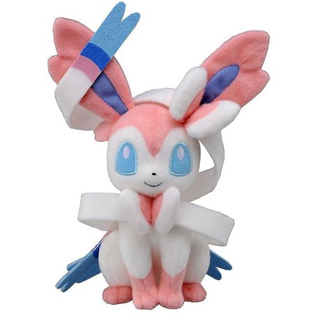 Söt Anime Animal Figur Pocket Sylveon Plysch nukkelelu