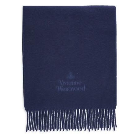 Vivienne Westwood, Winter Scarves Blauw, Dames, Maat:ONE Size