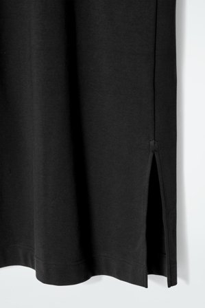 COS Femme Robe Colonne Midi En Jersey in Noir