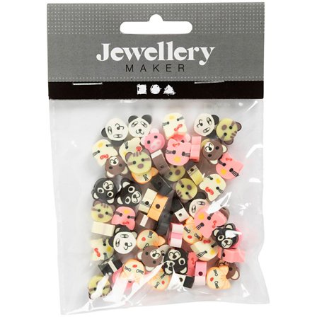 Figure beads Pack of 60 Animals