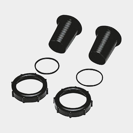 Slangetilslutning lige Plastimo, til lænsepumper