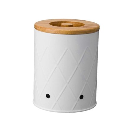 Potet Oppbevaringsboks Mat Oppbevaringsbeholder med Lokk Grønnsaker Oppbevaringskasse Kjøkken Oppbevaringsboks for Matbod Benk - WELLNGS