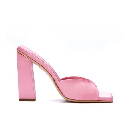 Gia Borghini, Sandals With Heel Różowy, Kobieta, Rozmiar: 39 EU
