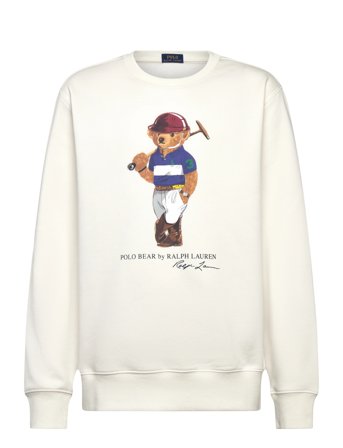 Ralph Lauren Kids Polo Bear Fleece Sweatshirt - Cream - 138-149