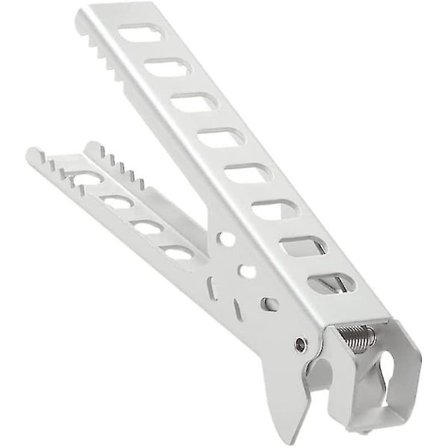 Udendørs Picnic Anti-skoldning Grydeholder Bestik Tilbehør Bbq Holder Kageholder Mikrobølgeovn Pick Up Pladeholder Madholder (sølv) (1 stk)