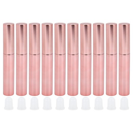10 stk. øyenvippelimtuber Tom flytende eyeliner Mascara Beholderflaske med gummiinnlegg 10 ml