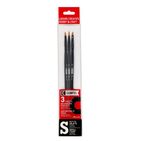 Raphaël Campus Hobby Brush 3-sæt S