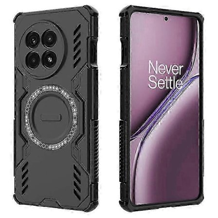 OnePlus 13R 5G Magnetisk Etui, Butterfly Armor Hul Varmeafledning PC + TPU Telefoncover, Beskyttelsesetui