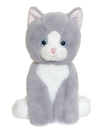 Teddykompaniet | Kittens, Grey | H:17CM