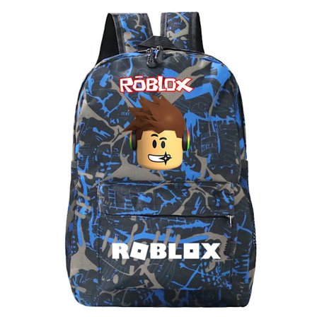 Rygsæk til grundskole- og gymnasieelever, skoletaske med stor kapacitet til spiltilbehør