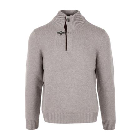 Fay, Turtlenecks Grijs, Heren, Maat:XL