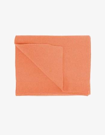 Merino Wool Scarf - Sandstone Orange - One Size