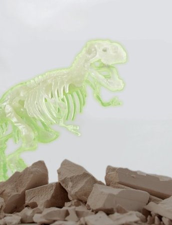 Toyrock Science4You T-Rex Glow In The Dark - Green - ONE SIZE