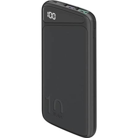 Goobay Powerbank with Fast Charge, PD, QC 3.0, 10.000mAh - Black