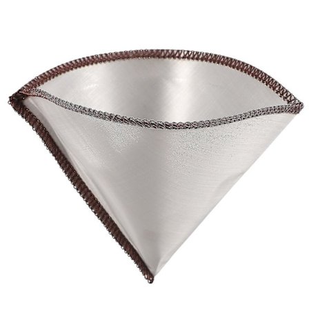 Återanvändbart kaffefilter i rostfritt stål för 2 till 3 koppar